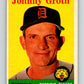 1958 Topps #262 Johnny Groth Tigers UER Baseball 3979