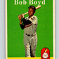 1958 Topps #279 Bob Boyd Orioles UER Baseball 3985 Image 1