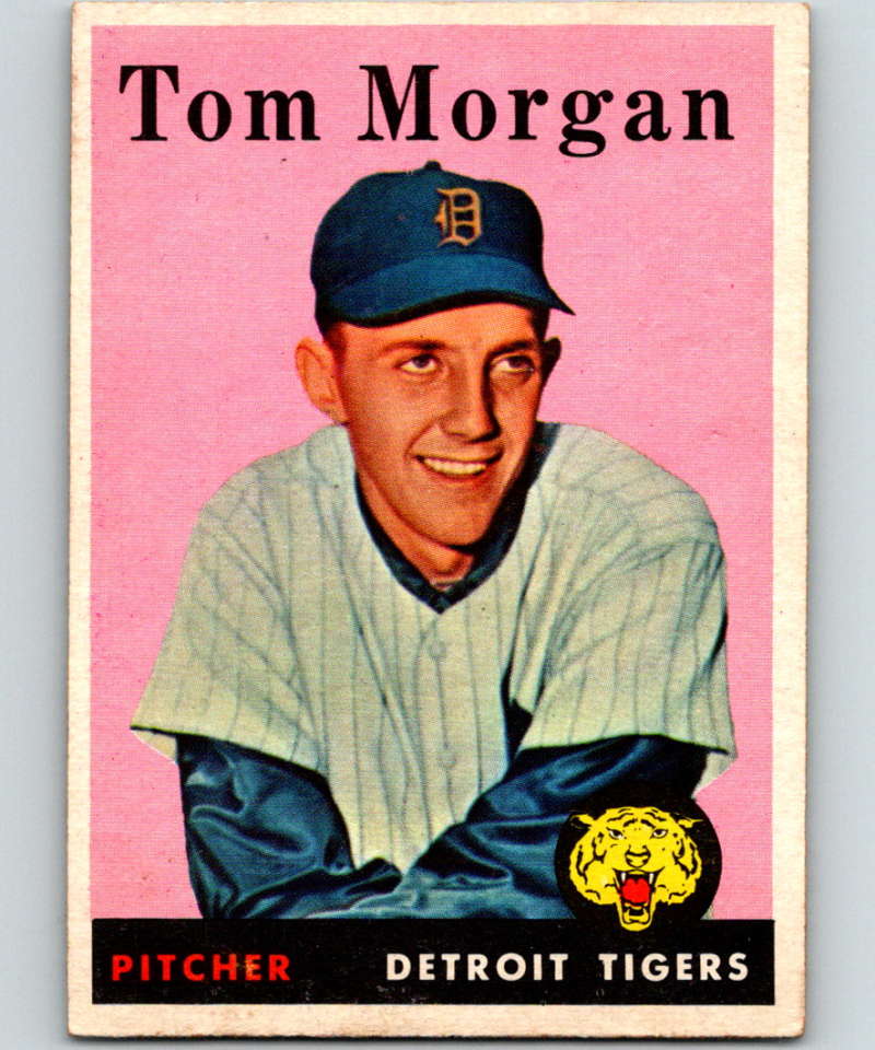 1958 Topps #365 Tom Morgan Tigers Baseball 4000