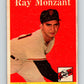 1958 Topps #447 Ray Monzant Giants Baseball 4007 Image 1
