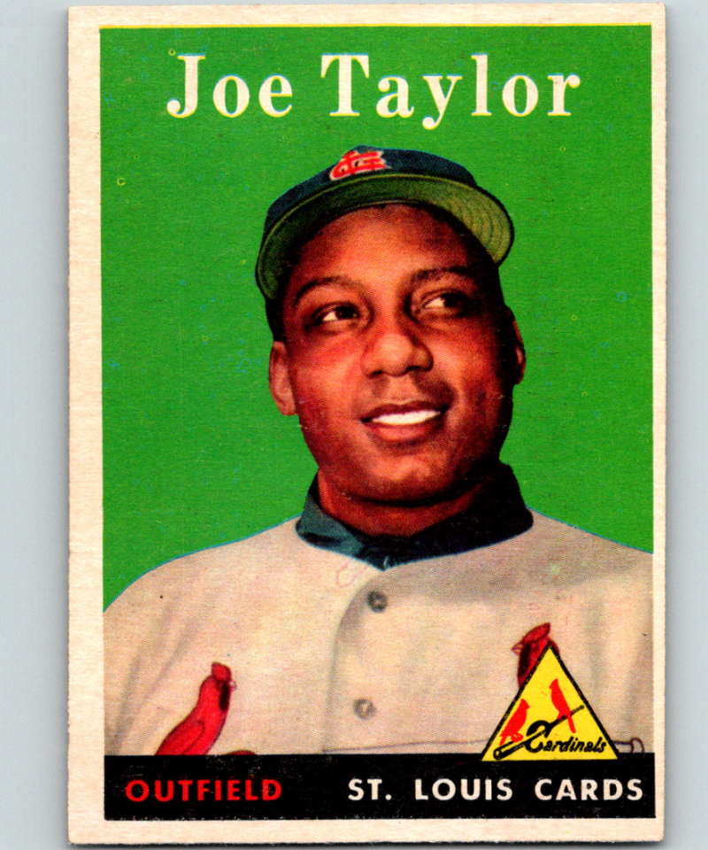 1958 Topps #451 Joe Taylor RC Rookie Cardinals Baseball 4009 Image 1