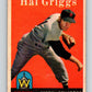 1958 Topps #455 Hal Griggs RC Rookie Senators Baseball 4013 Image 1