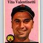 1958 Topps #463 Vito Valentinetti Tigers UER Baseball 4017
