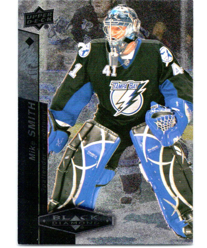 2010-11 Upper Deck Black Diamond #6 Mike Smith Lightning Hockey Image 1