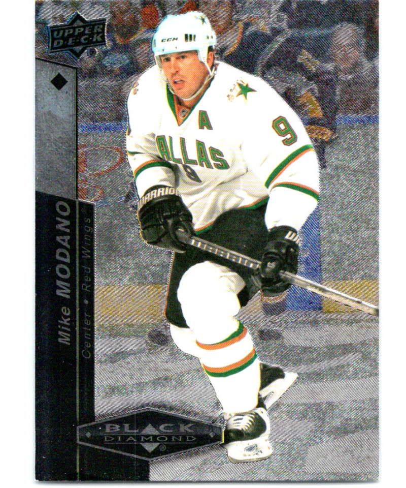 2010-11 Upper Deck Black Diamond #17 Mike Modano Red Wings Hockey Image 1