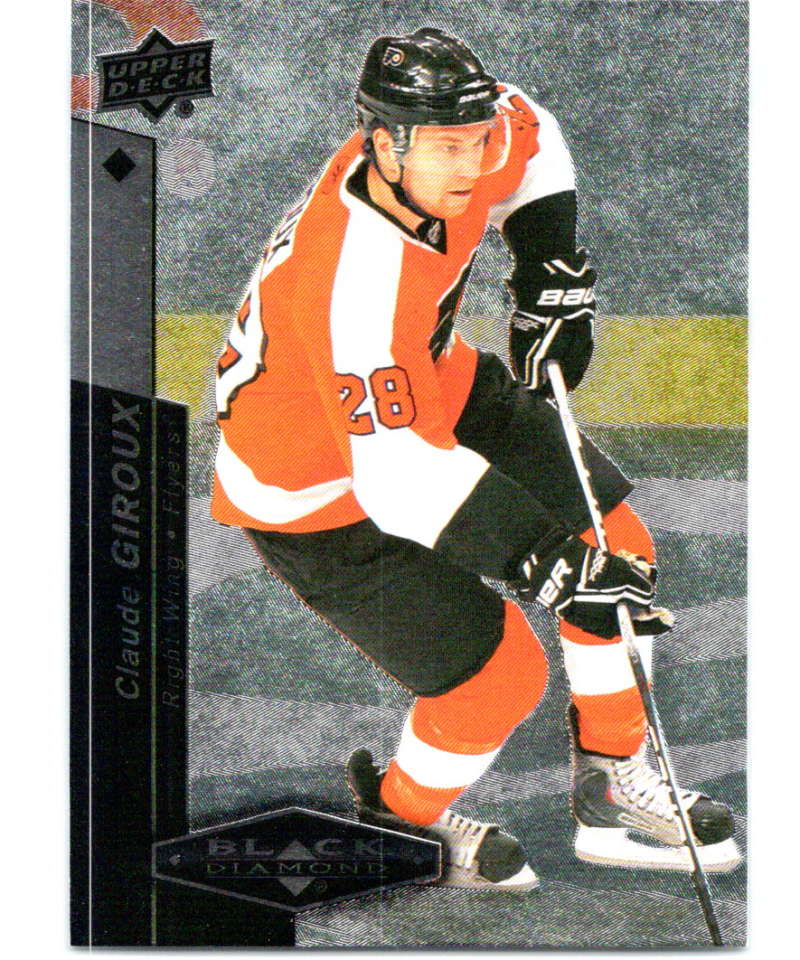 2010-11 Upper Deck Black Diamond #24 Claude Giroux Flyers Hockey Image 1