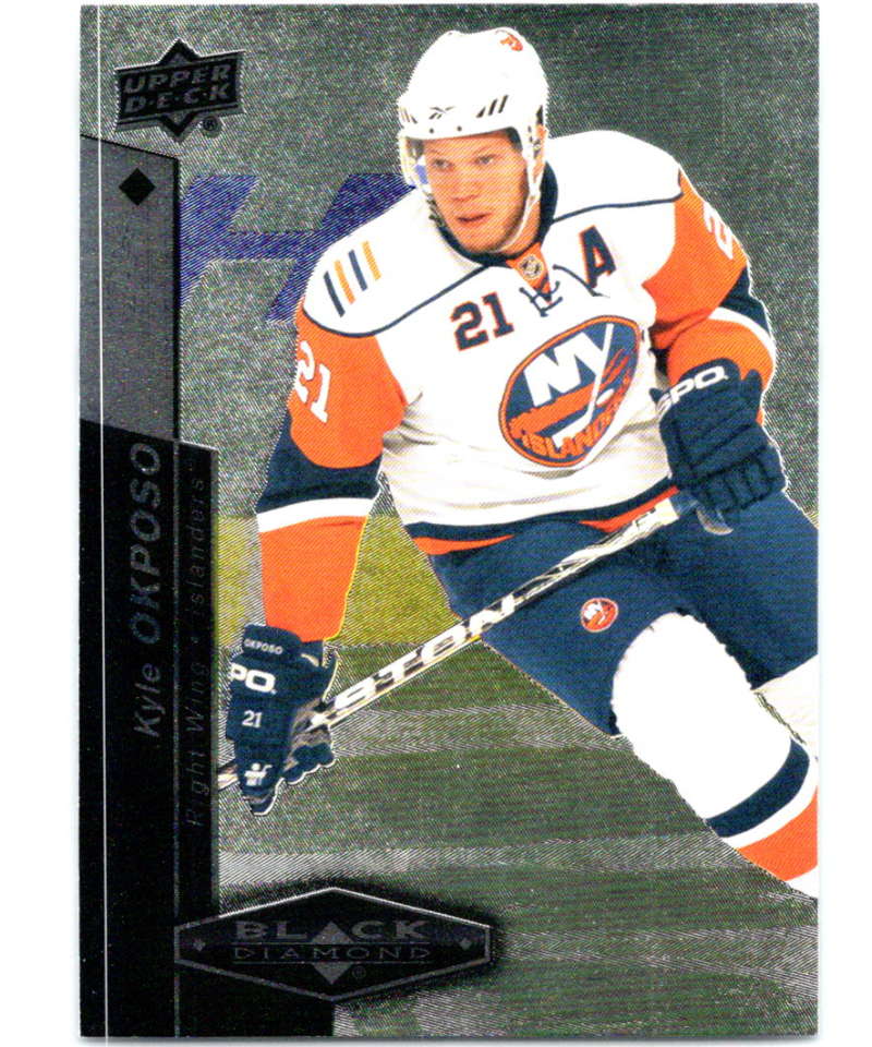 2010-11 Upper Deck Black Diamond #51 Kyle Okposo NY Islanders Hockey Image 1