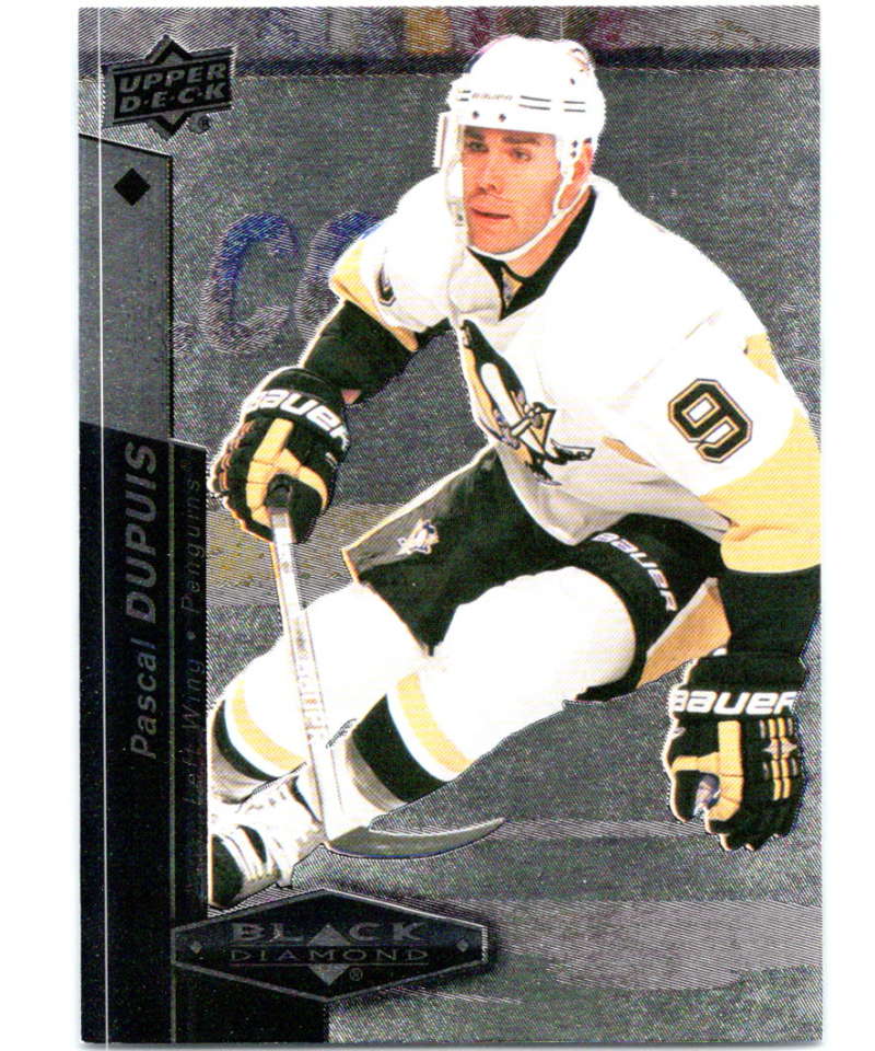 2010-11 Upper Deck Black Diamond #53 Pascal Dupuis Penguins Hockey Image 1