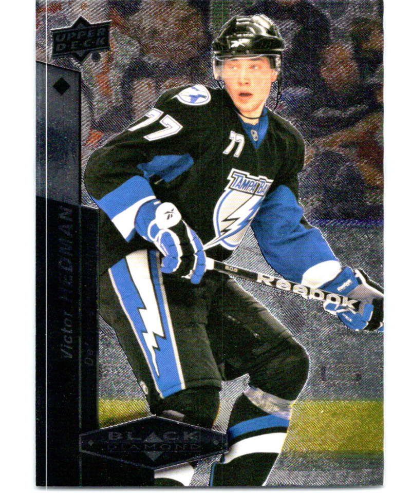 2010-11 Upper Deck Black Diamond #64 Victor Hedman Lightning Hockey Image 1