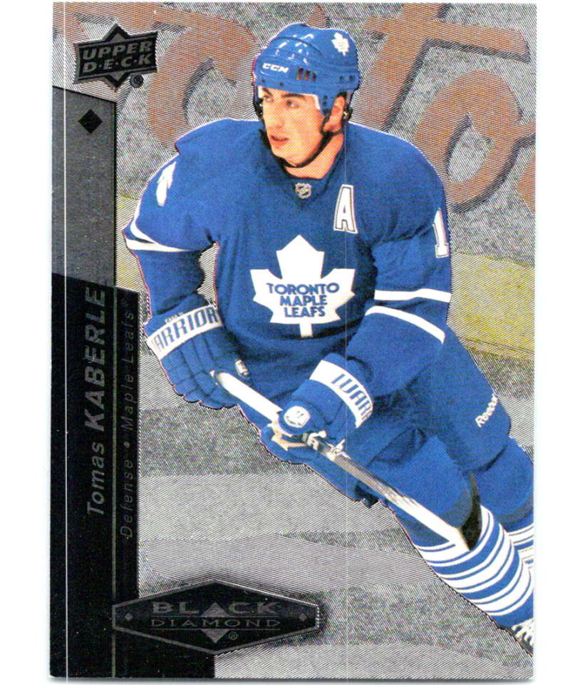 2010-11 Upper Deck Black Diamond #65 Tomas Kaberle Maple Leafs Hockey Image 1