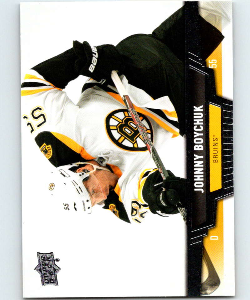 2013-14 Upper Deck #2 Johnny Boychuk Bruins NHL Hockey Image 1