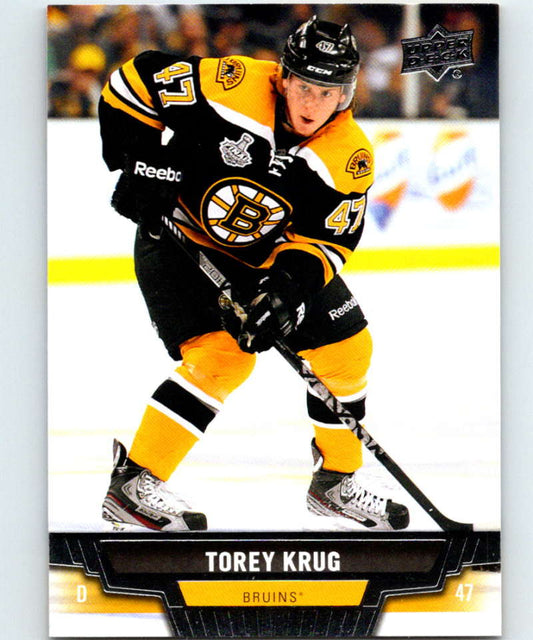 2013-14 Upper Deck #3 Torey Krug Bruins NHL Hockey