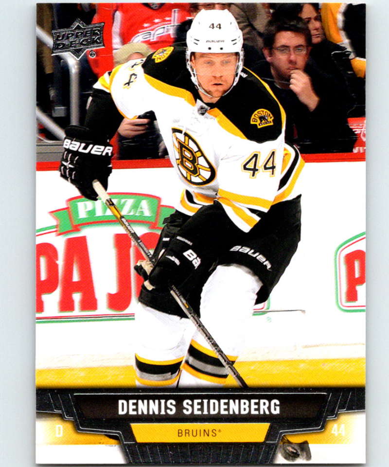 2013-14 Upper Deck #6 Dennis Seidenberg Bruins NHL Hockey