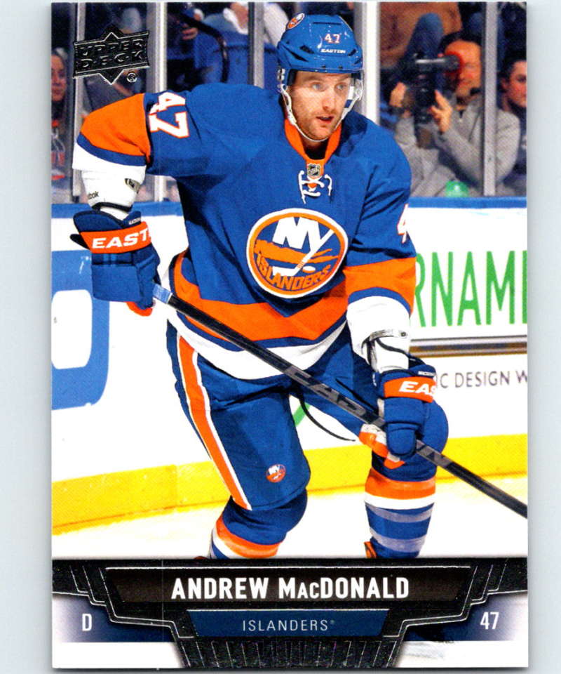 2013-14 Upper Deck #20 Andrew MacDonald NY Islanders NHL Hockey