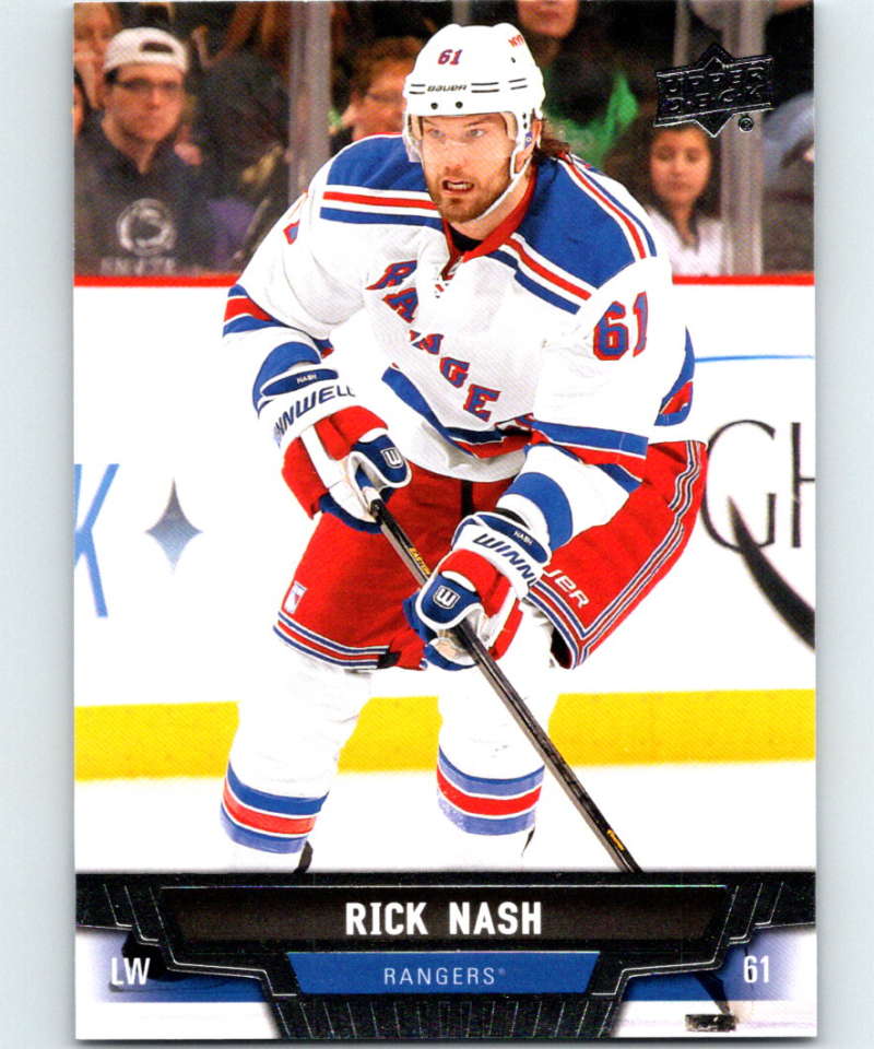 2013-14 Upper Deck #26 Rick Nash NY Rangers NHL Hockey