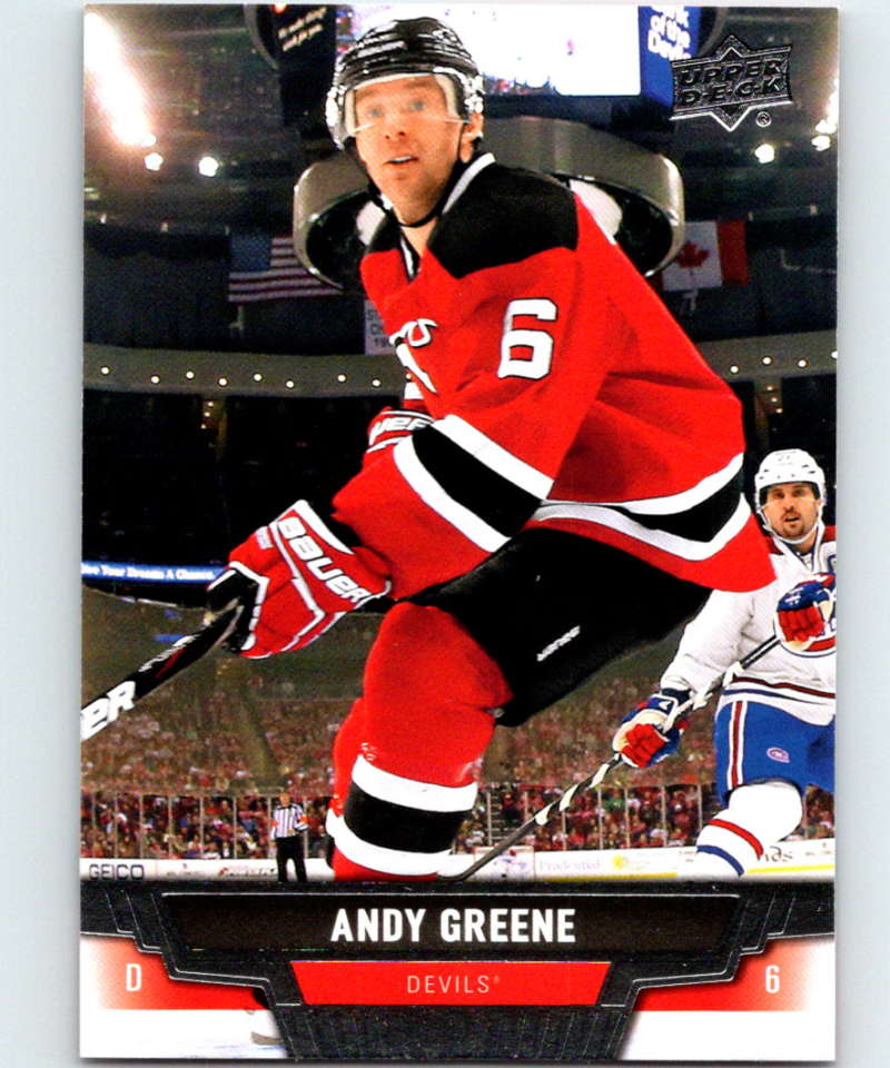 2013-14 Upper Deck #30 Andy Greene NJ Devils NHL Hockey Image 1