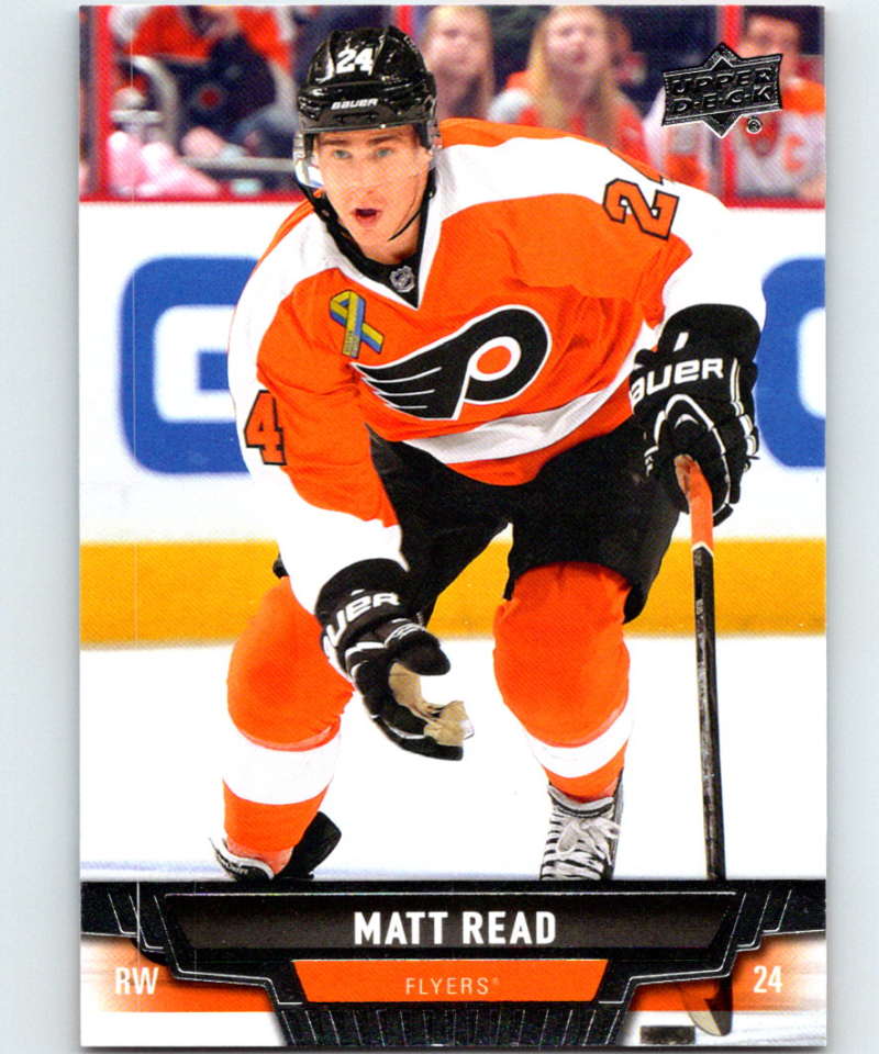 2013-14 Upper Deck #36 Matt Read Flyers NHL Hockey Image 1