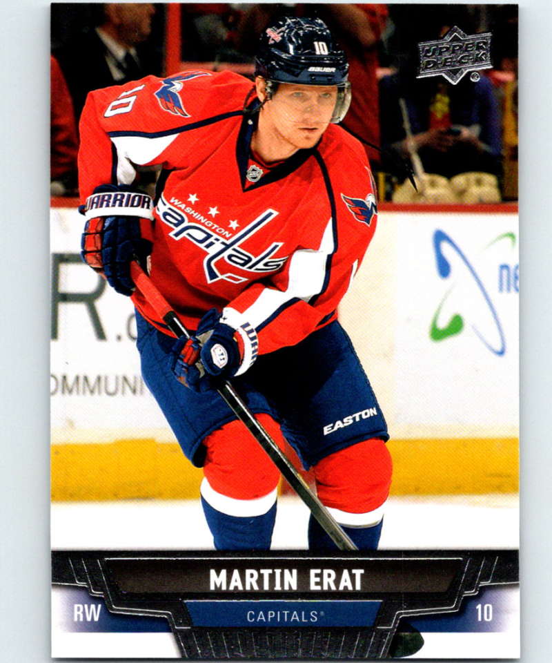 2013-14 Upper Deck #52 Martin Erat Capitals NHL Hockey Image 1