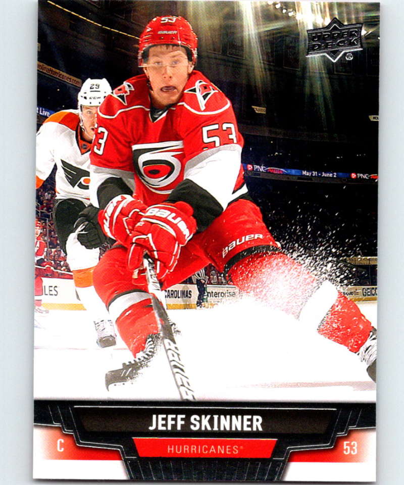 2013-14 Upper Deck #59 Jeff Skinner Hurricanes NHL Hockey