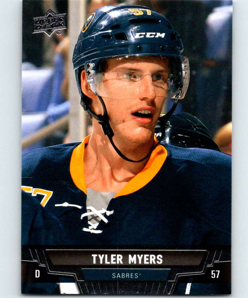 2013-14 Upper Deck #65 Tyler Myers Sabres NHL Hockey