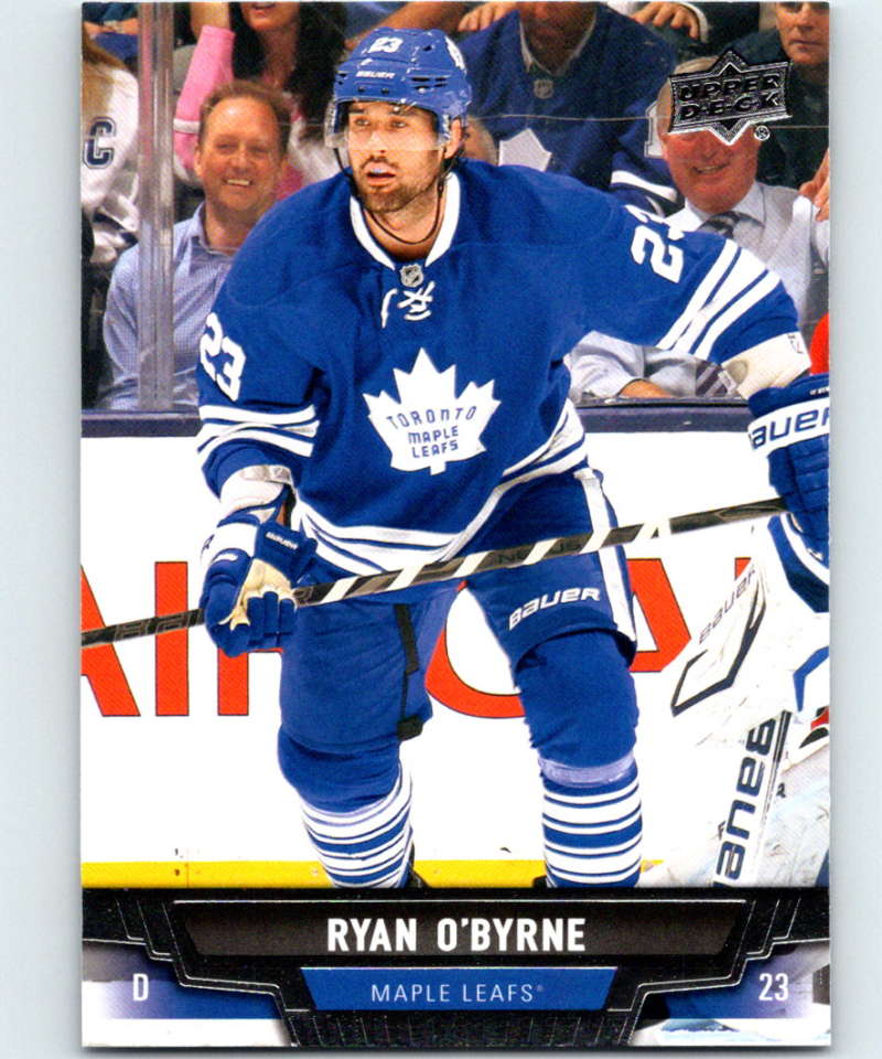 2013-14 Upper Deck #69 Ryan O'Byrne Maple Leafs NHL Hockey