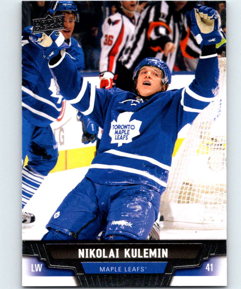 2013-14 Upper Deck #73 Nikolai Kulemin Maple Leafs NHL Hockey Image 1