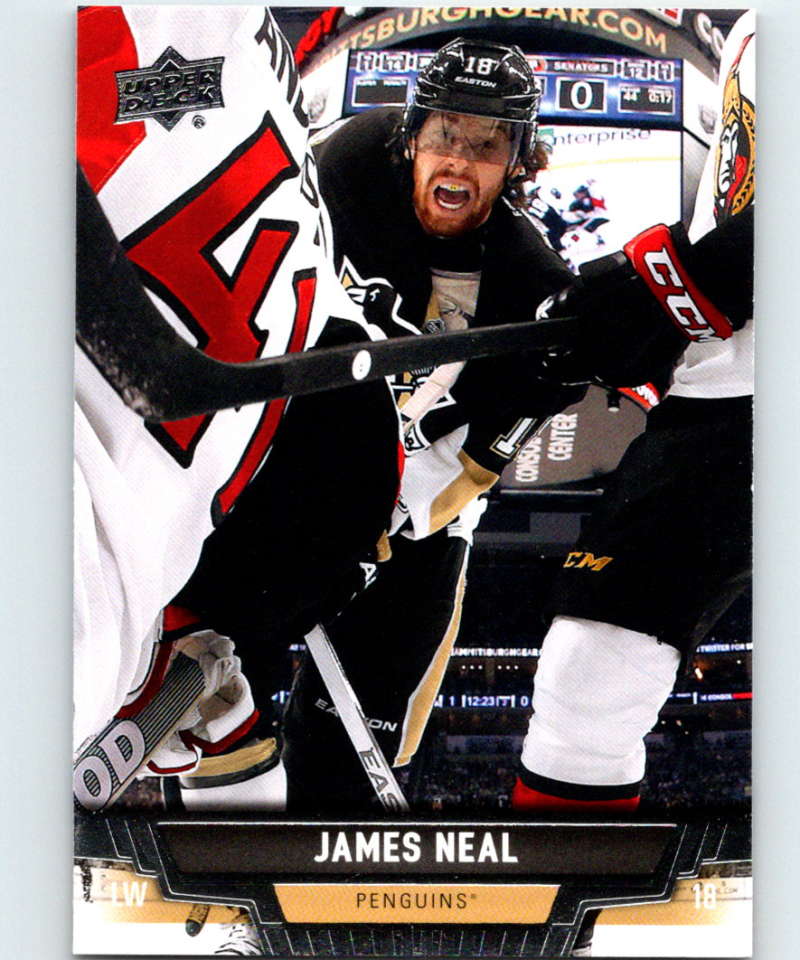 2013-14 Upper Deck #75 James Neal Penguins NHL Hockey Image 1