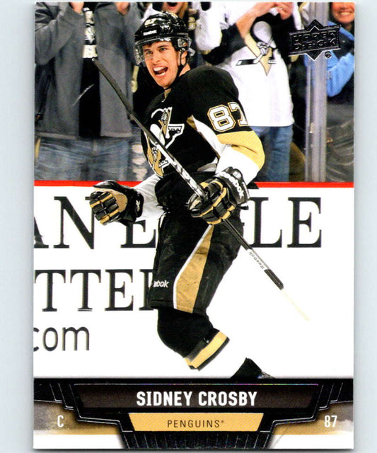 2013-14 Upper Deck #80 Sidney Crosby Penguins NHL Hockey
