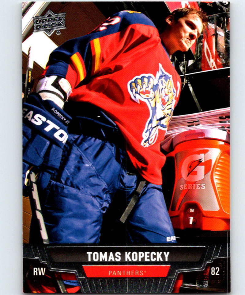 2013-14 Upper Deck #82 Tomas Kopecky Panthers NHL Hockey Image 1
