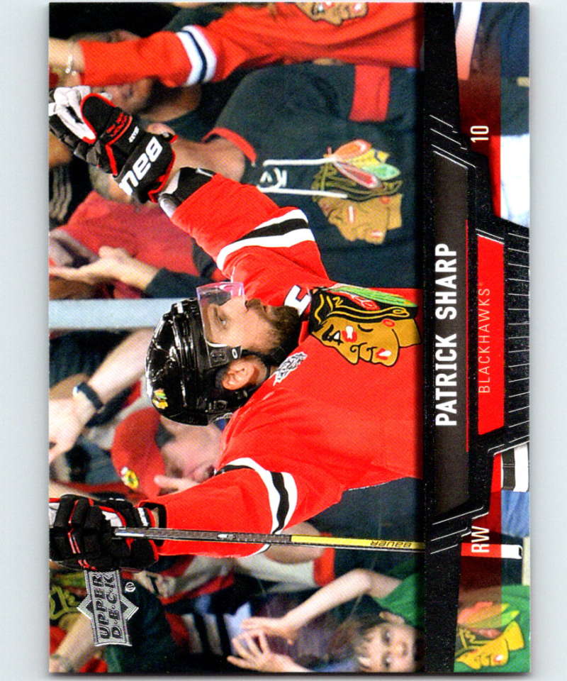 2013-14 Upper Deck #119 Patrick Sharp Blackhawks NHL Hockey