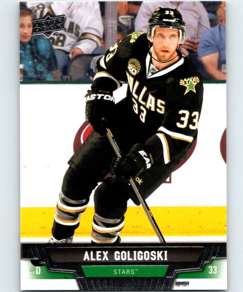 2013-14 Upper Deck #136 Alex Goligoski Stars NHL Hockey