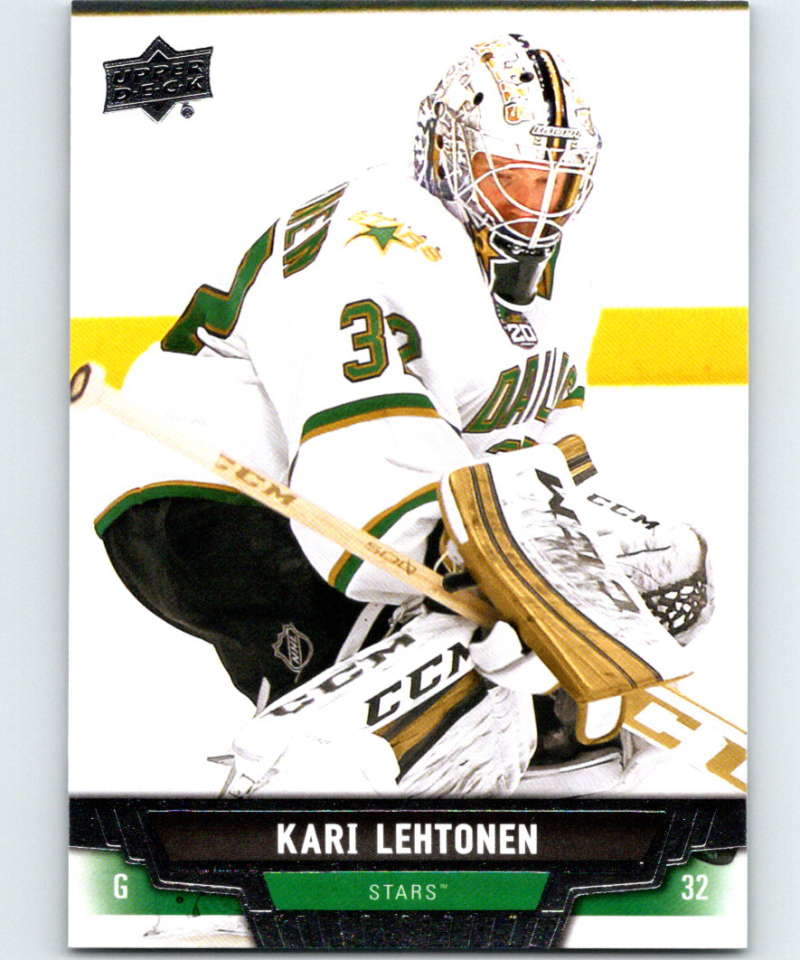 2013-14 Upper Deck #140 Kari Lehtonen Stars NHL Hockey Image 1