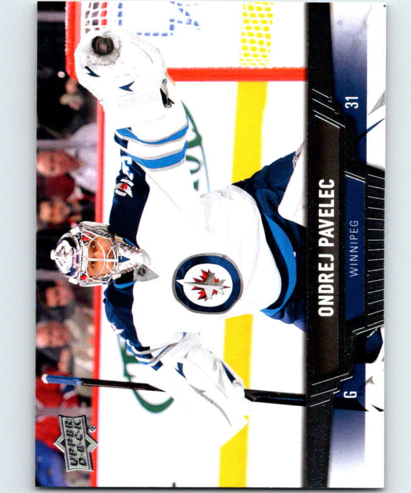 2013-14 Upper Deck #145 Ondrej Pavelec Winn Jets NHL Hockey