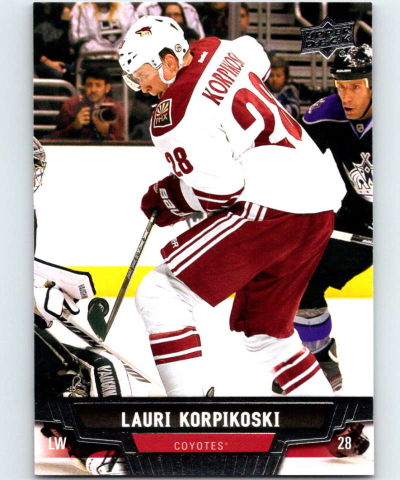 2013-14 Upper Deck #155 Lauri Korpikoski Coyotes NHL Hockey Image 1