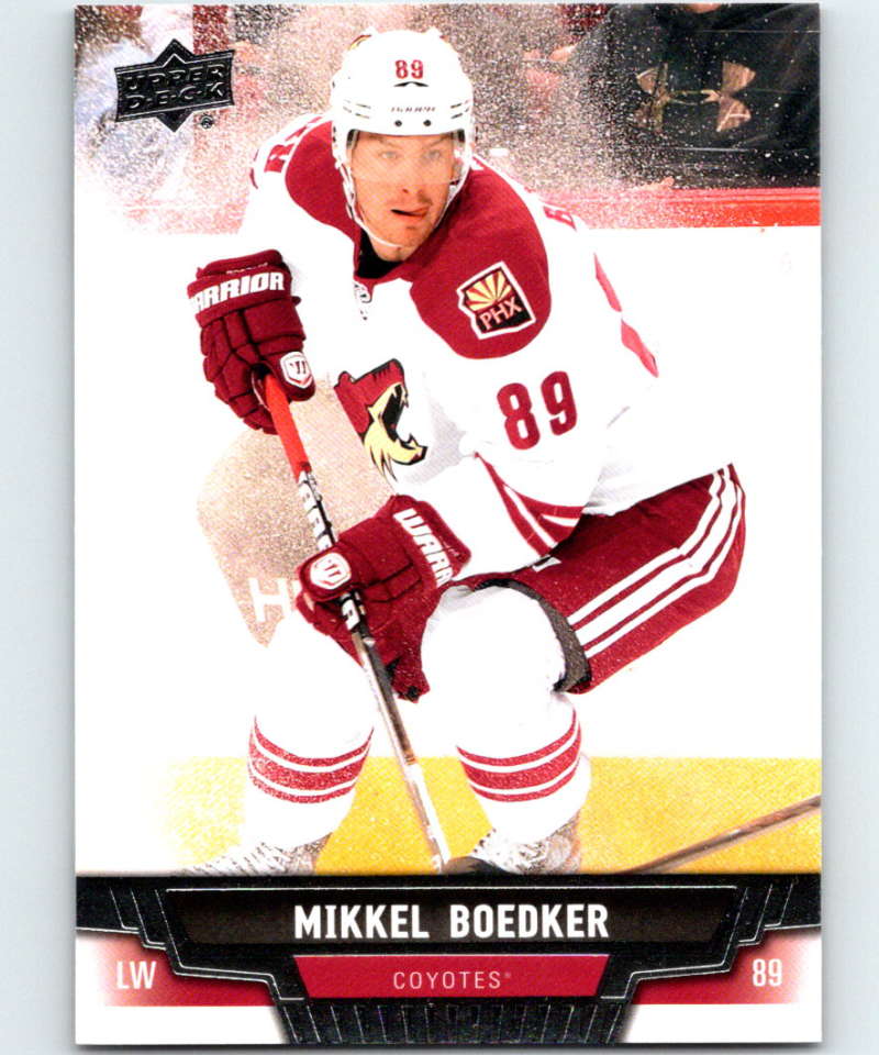 2013-14 Upper Deck #156 Mikkel Boedker Coyotes NHL Hockey Image 1