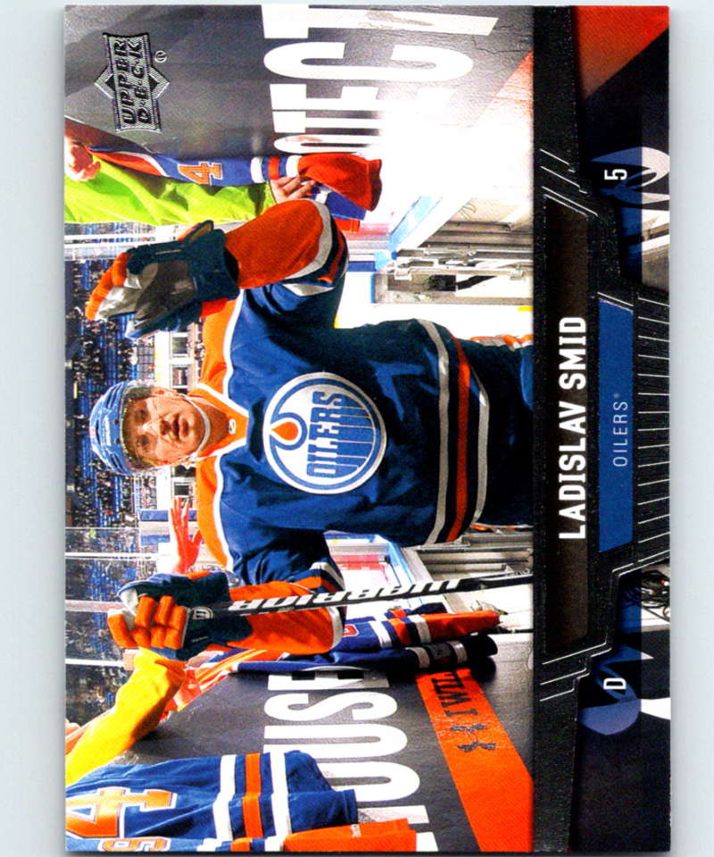 2013-14 Upper Deck #160 Ladislav Smid Oilers NHL Hockey Image 1