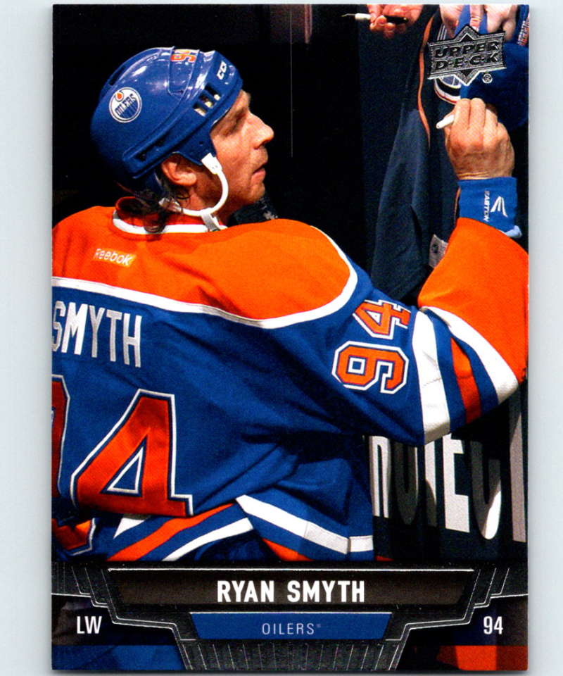 2013-14 Upper Deck #163 Ryan Smyth Oilers NHL Hockey Image 1