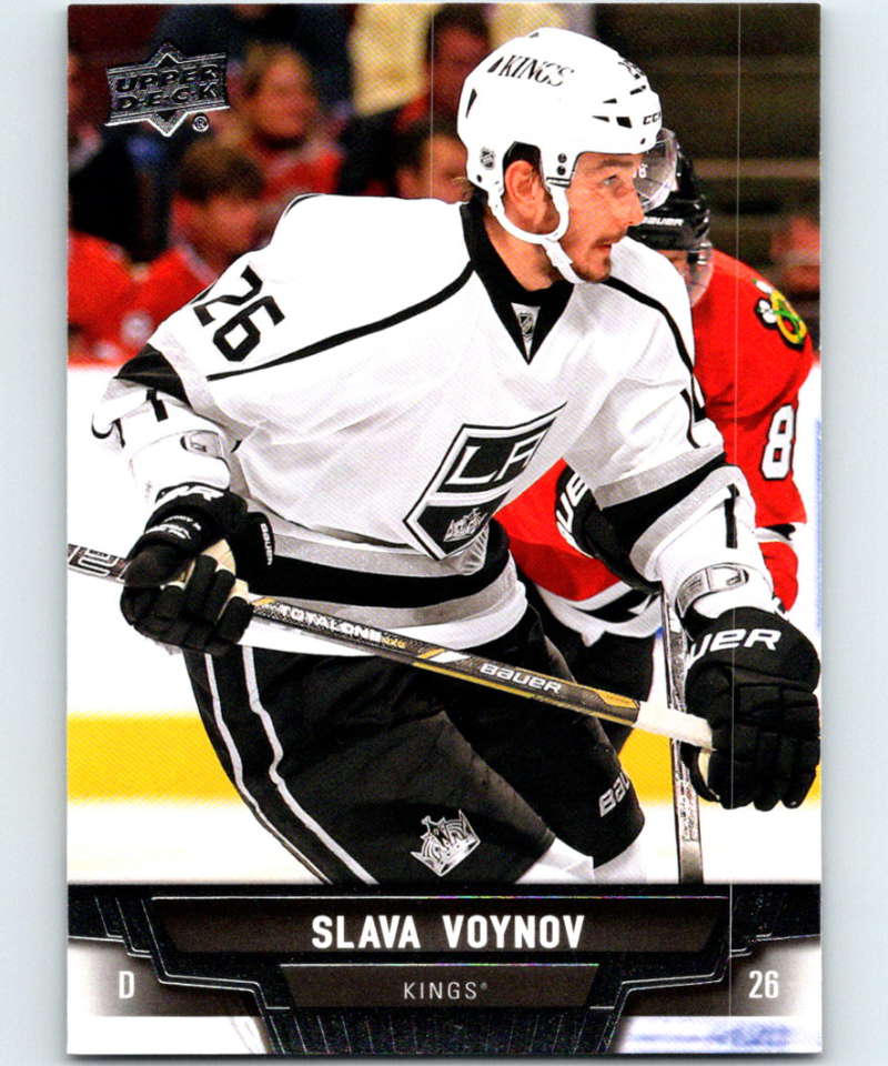 2013-14 Upper Deck #183 Slava Voynov Kings NHL Hockey Image 1