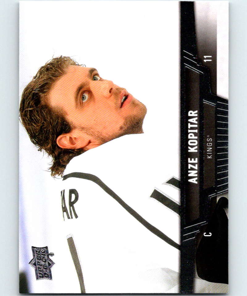 2013-14 Upper Deck #184 Anze Kopitar Kings NHL Hockey Image 1