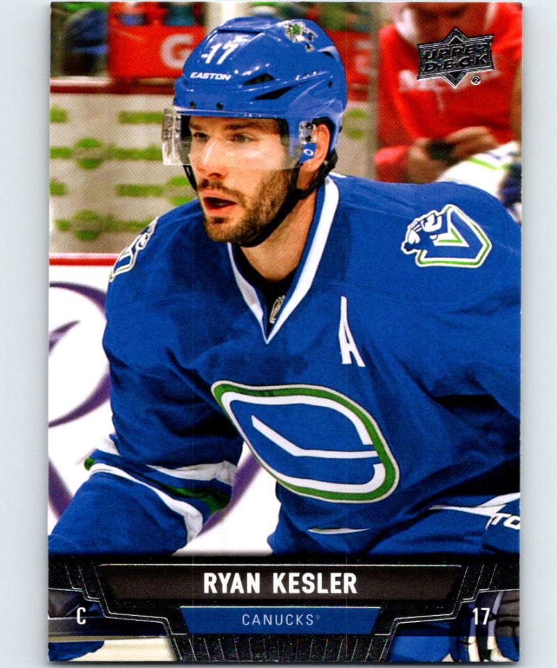 2013-14 Upper Deck #256 Ryan Kesler Canucks NHL Hockey Image 1