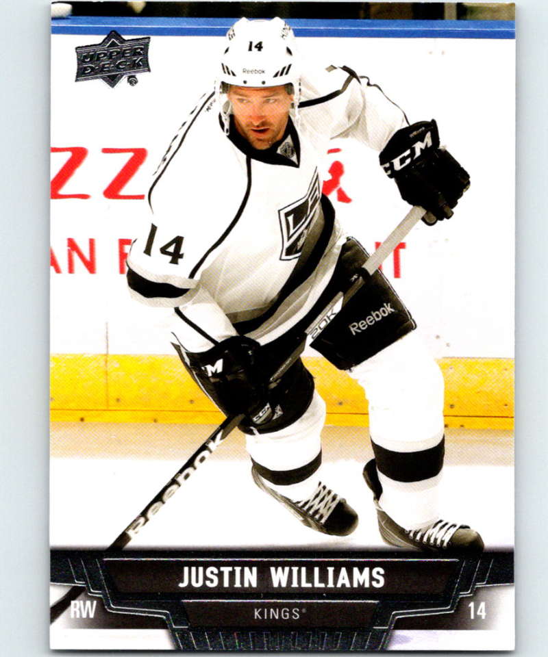 2013-14 Upper Deck #264 Justin Williams Kings NHL Hockey