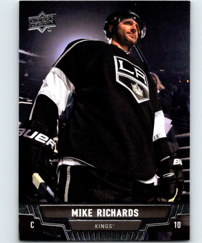 2013-14 Upper Deck #267 Mike Richards Kings NHL Hockey Image 1