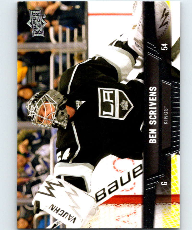 2013-14 Upper Deck #268 Ben Scrivens Kings NHL Hockey Image 1