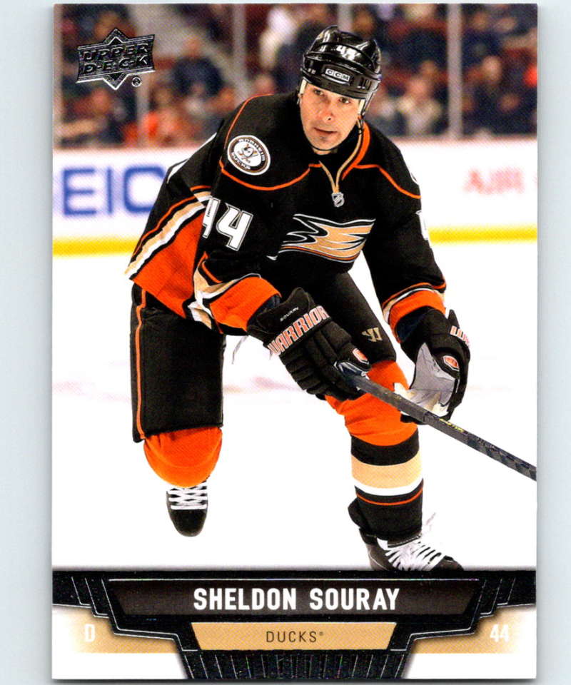 2013-14 Upper Deck #273 Sheldon Souray Ducks NHL Hockey Image 1