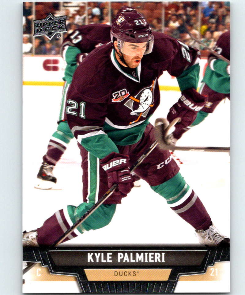 2013-14 Upper Deck #277 Kyle Palmieri Ducks NHL Hockey Image 1