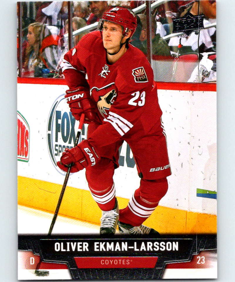 2013-14 Upper Deck #290 Oliver Ekman-Larsson Coyotes NHL Hockey Image 1