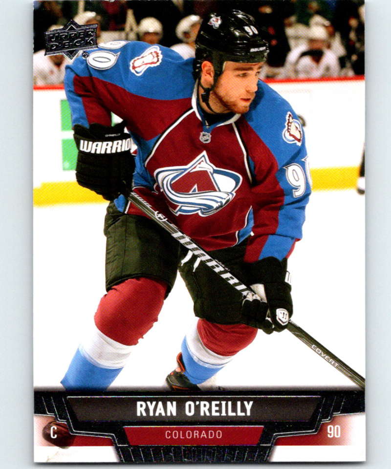 2013-14 Upper Deck #296 Ryan O'Reilly Avalanche NHL Hockey Image 1