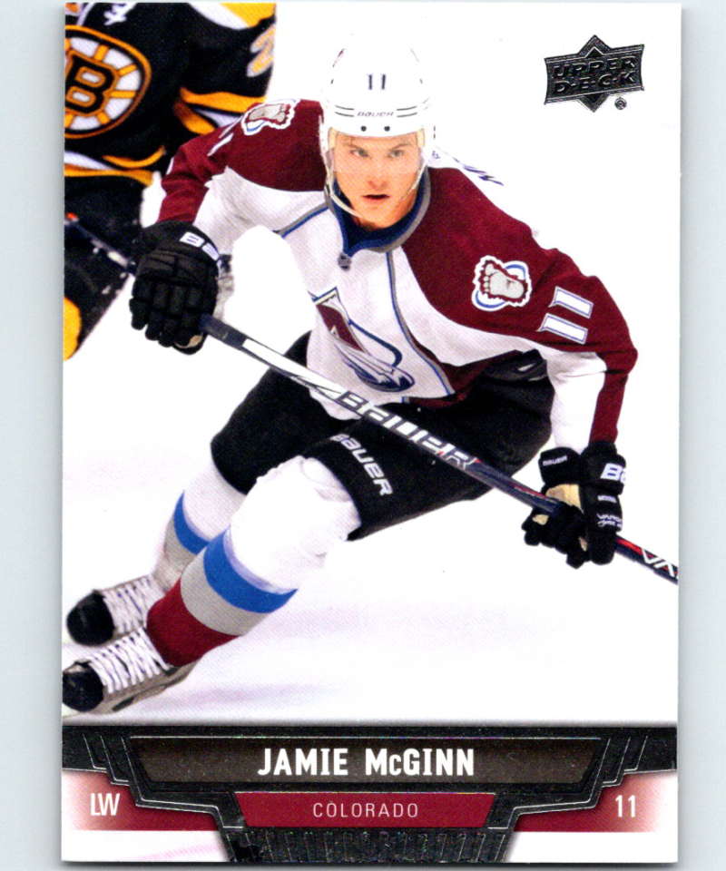 2013-14 Upper Deck #299 Jamie McGinn Avalanche NHL Hockey Image 1