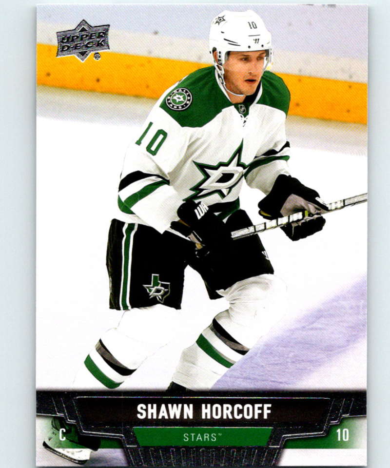 2013-14 Upper Deck #310 Shawn Horcoff Stars NHL Hockey Image 1