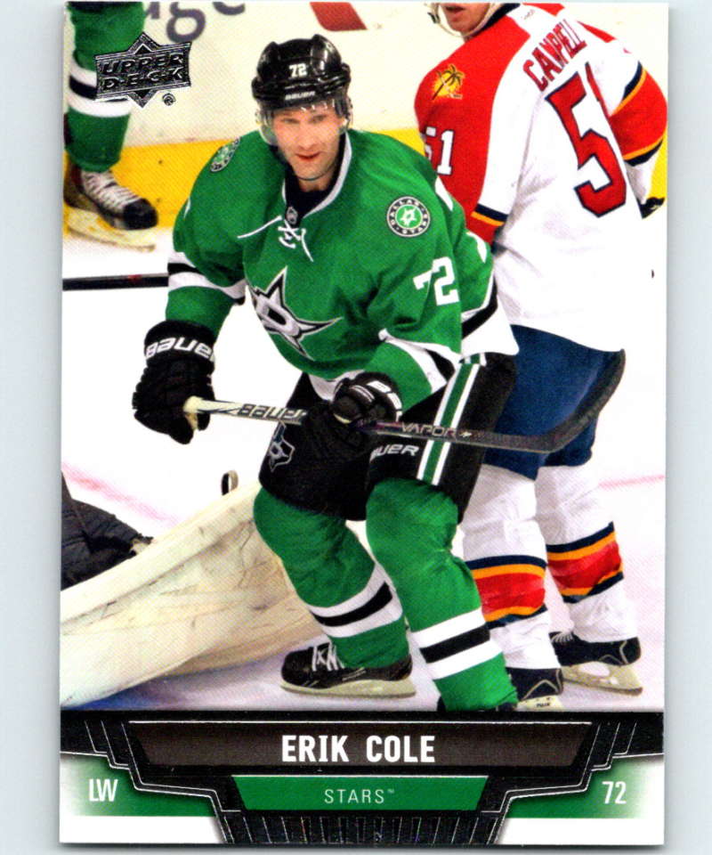 2013-14 Upper Deck #311 Erik Cole Stars NHL Hockey Image 1